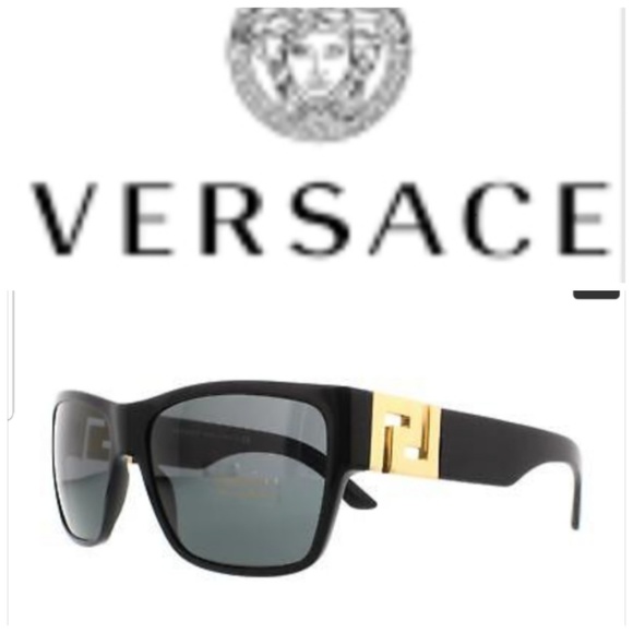 Versace Other - !LIKE NEW! VERSACE BLACK/GRAY MEN'S SUNGLASES